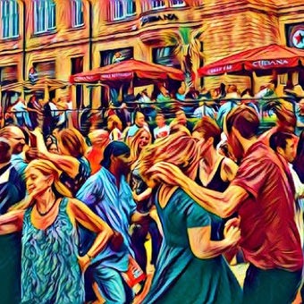 Salsa in the Square